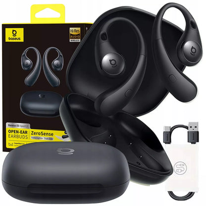 Belaidės ausinės BASEUS Eli Sport 2 OWS ENC su Bluetooth 6.0 ir ausų lankeliais