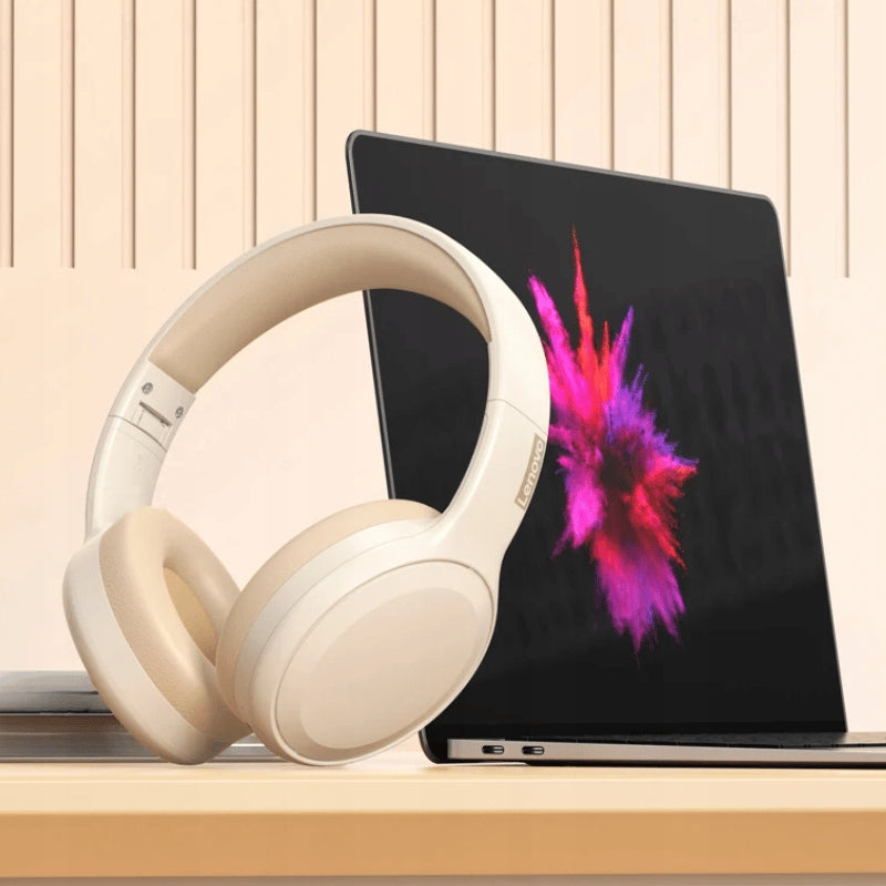 BELAIŠĖS AUSINĖS ANT AUSŲ Lenovo TH30 BLUETOOTH MIKROFONAS AUX