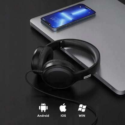 BELAIŠĖS AUSINĖS ANT AUSŲ Lenovo TH30 BLUETOOTH MIKROFONAS AUX