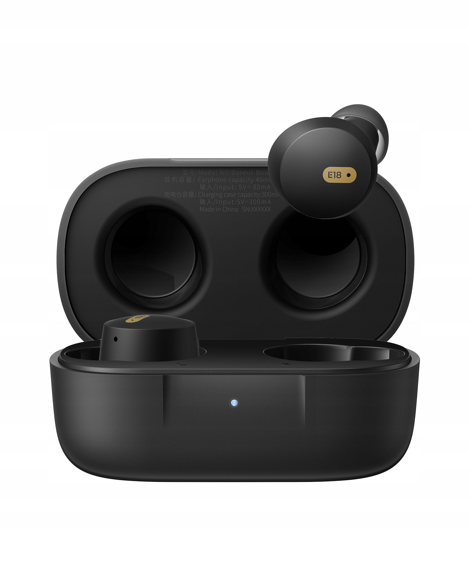 Belaidės Bluetooth ausinės BASEUS į ausį, dokanalinės TWS ENC IPX4