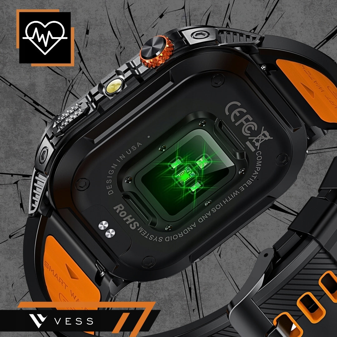 Išmanusis laikrodis Vyriškas Sportinis Skambučiai Bluetooth Vandeniui Atsparus PL Meniu