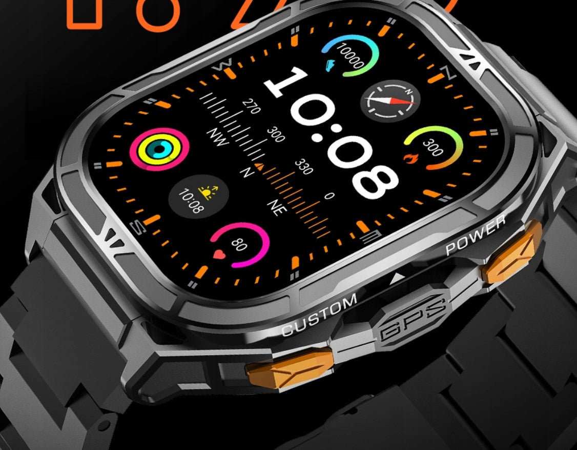 IŠMANUSIS LAIKRODIS VYRIŠKAS CUBOT GT3 AMOLED GPS SKAMBUČIAI ŠARVUOTAS KARINIS !