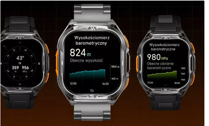 IŠMANUSIS LAIKRODIS VYRIŠKAS CUBOT GT3 AMOLED GPS SKAMBUČIAI ŠARVUOTAS KARINIS !