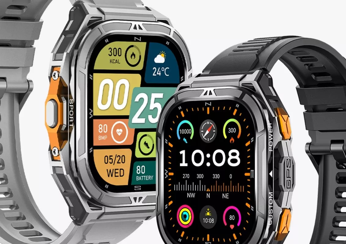 IŠMANUSIS LAIKRODIS VYRIŠKAS CUBOT GT3 AMOLED GPS SKAMBUČIAI ŠARVUOTAS KARINIS !