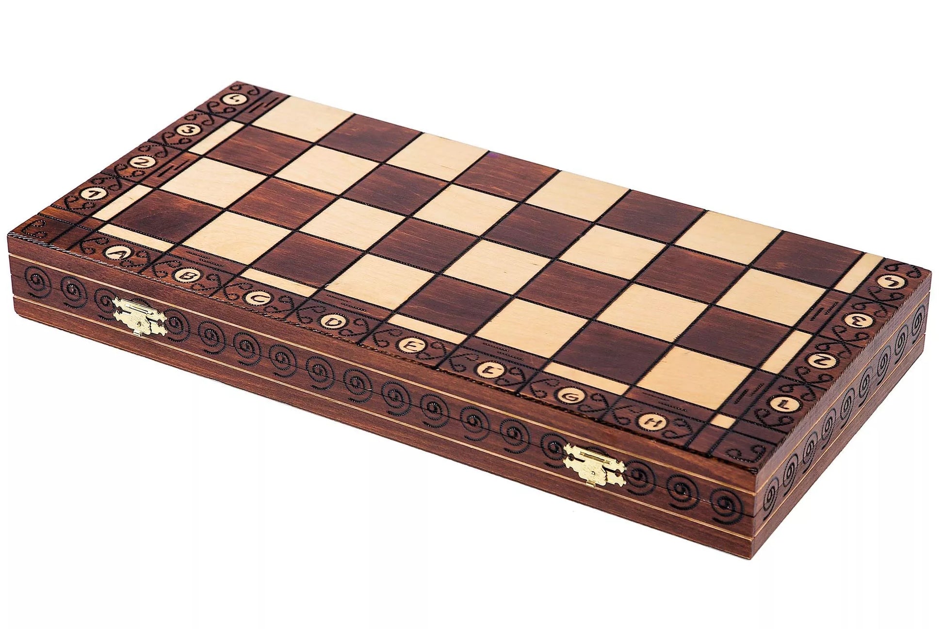 SQUARE - DREVINIAI ŠACHMAI - 54 cm - PUIKI DOVANA