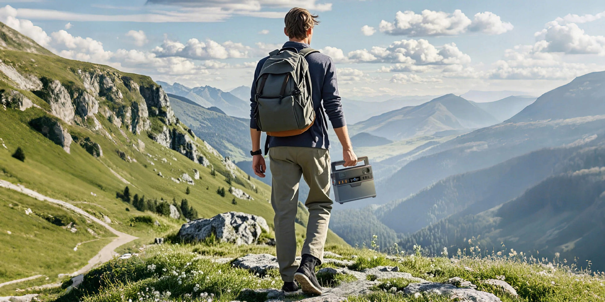 Įkrovimo stotelė Allpowers 78000 mAh 300W Energijos saugykla POWERBANK