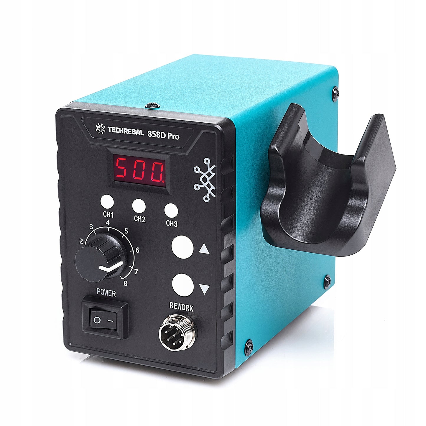 Karšto oro litavimo stotelė TECHREBAL 858D PRO 700W