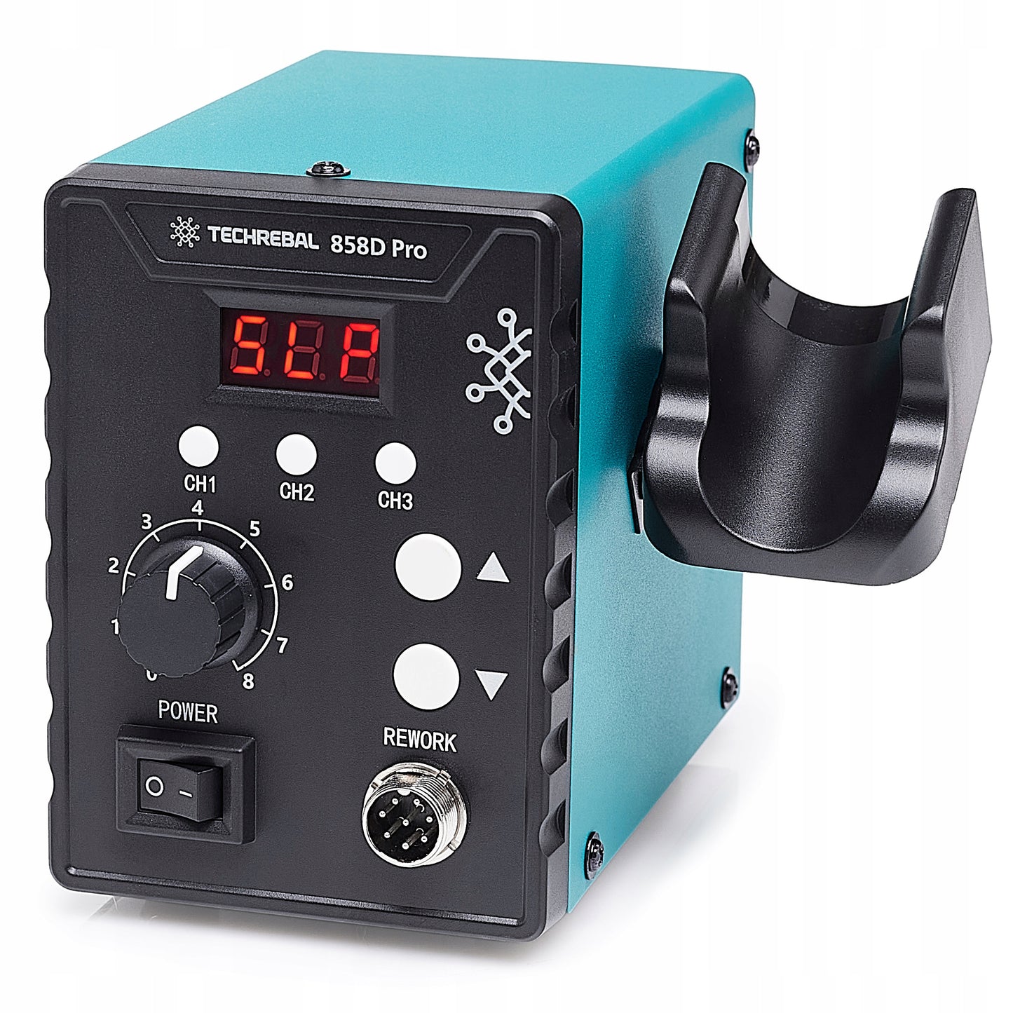 Karšto oro litavimo stotelė TECHREBAL 858D PRO 700W