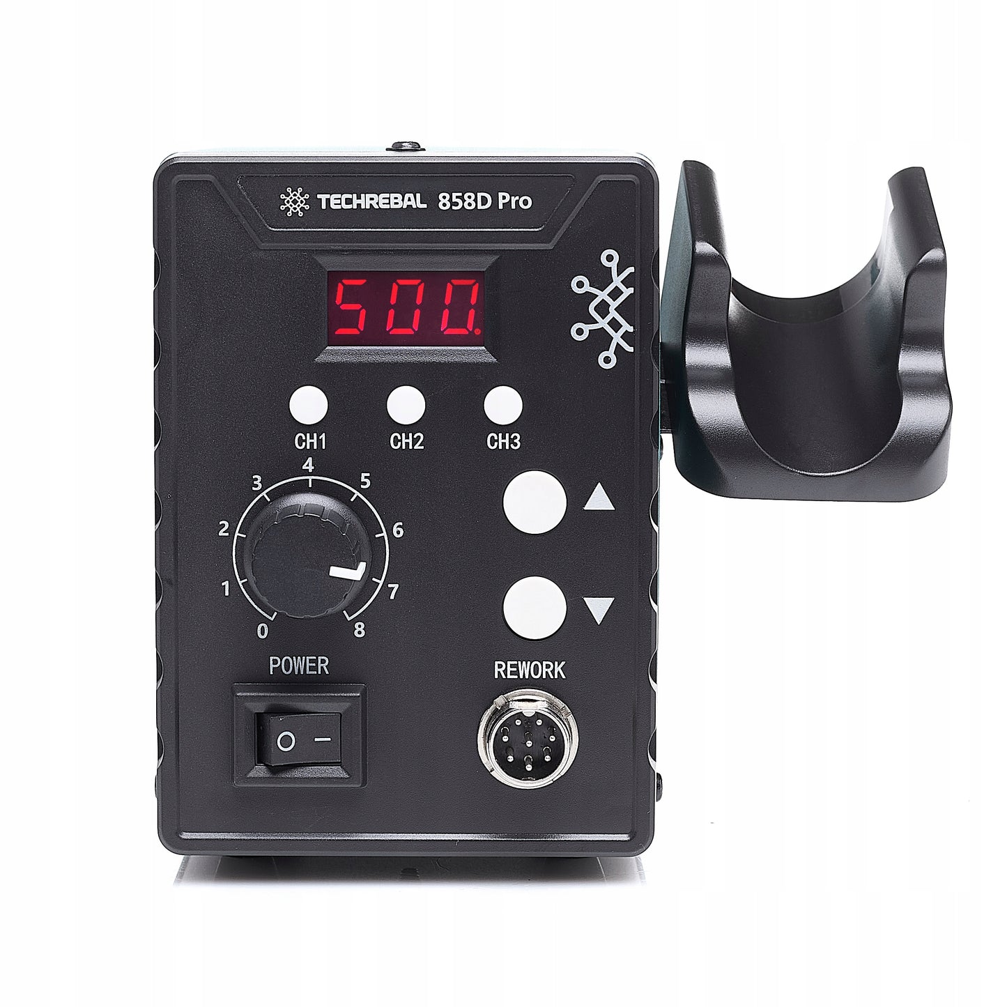 Karšto oro litavimo stotelė TECHREBAL 858D PRO 700W