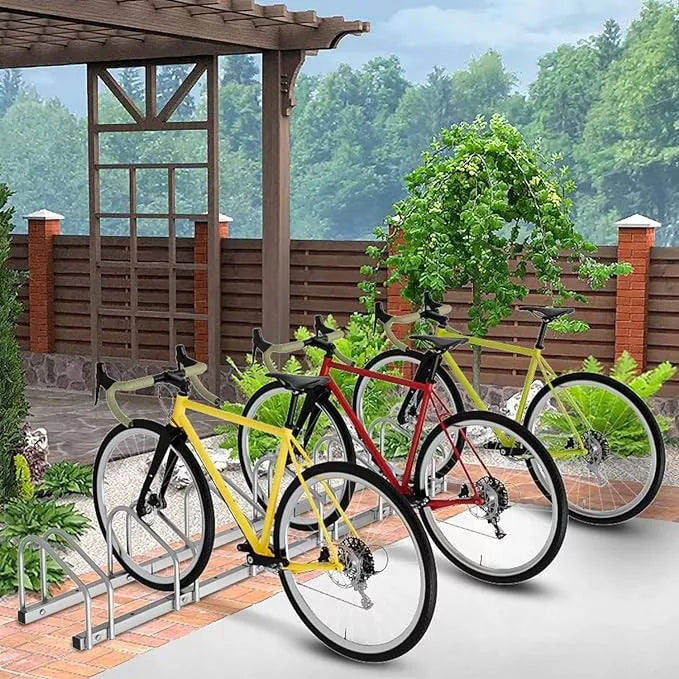 Stojak rowerowy uchwyt do przechowywania na 6 stanowisk (E105)