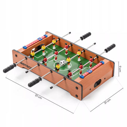 Stalo futbolas mini stalo futbolo stalas Meteor Derby 51x31x9 MDF
