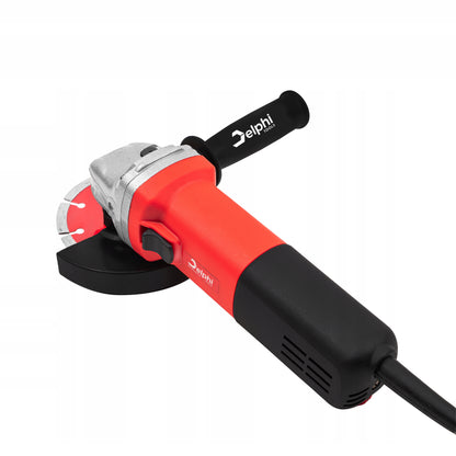 Kampinis šlifuoklis DIAX 1500W 125mm su reguliavimu + diskeliai