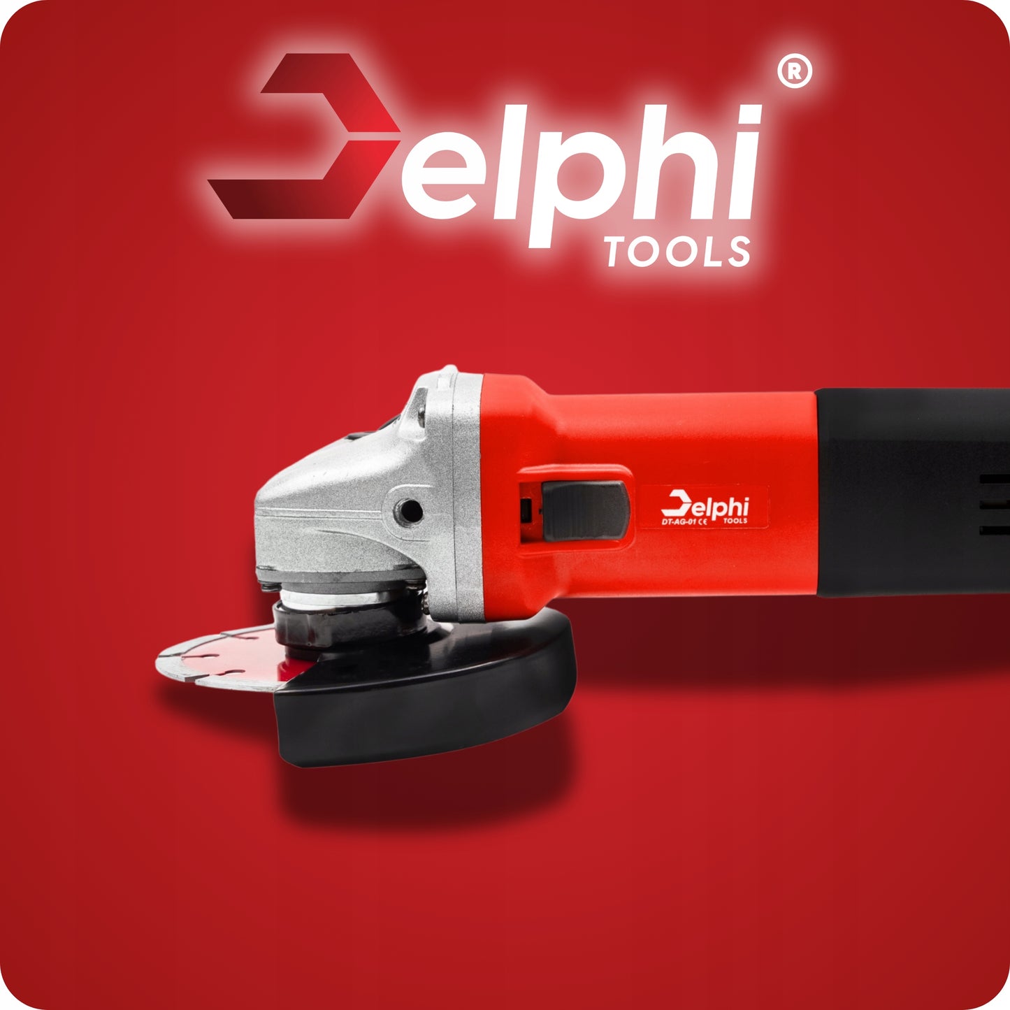 Kampinis šlifuoklis DIAX 1500W 125mm su reguliavimu + diskeliai