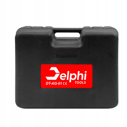 Kampinis šlifuoklis DIAX 1500W 125mm su reguliavimu + diskeliai