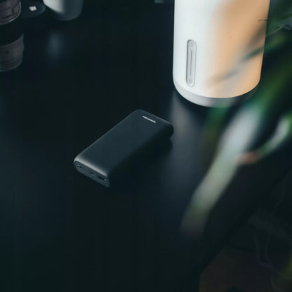 GREITAS POWERBANK 20000 MAH POWER BANK 2X USB USB-C PD 20W QC 3.0 + KABELIS