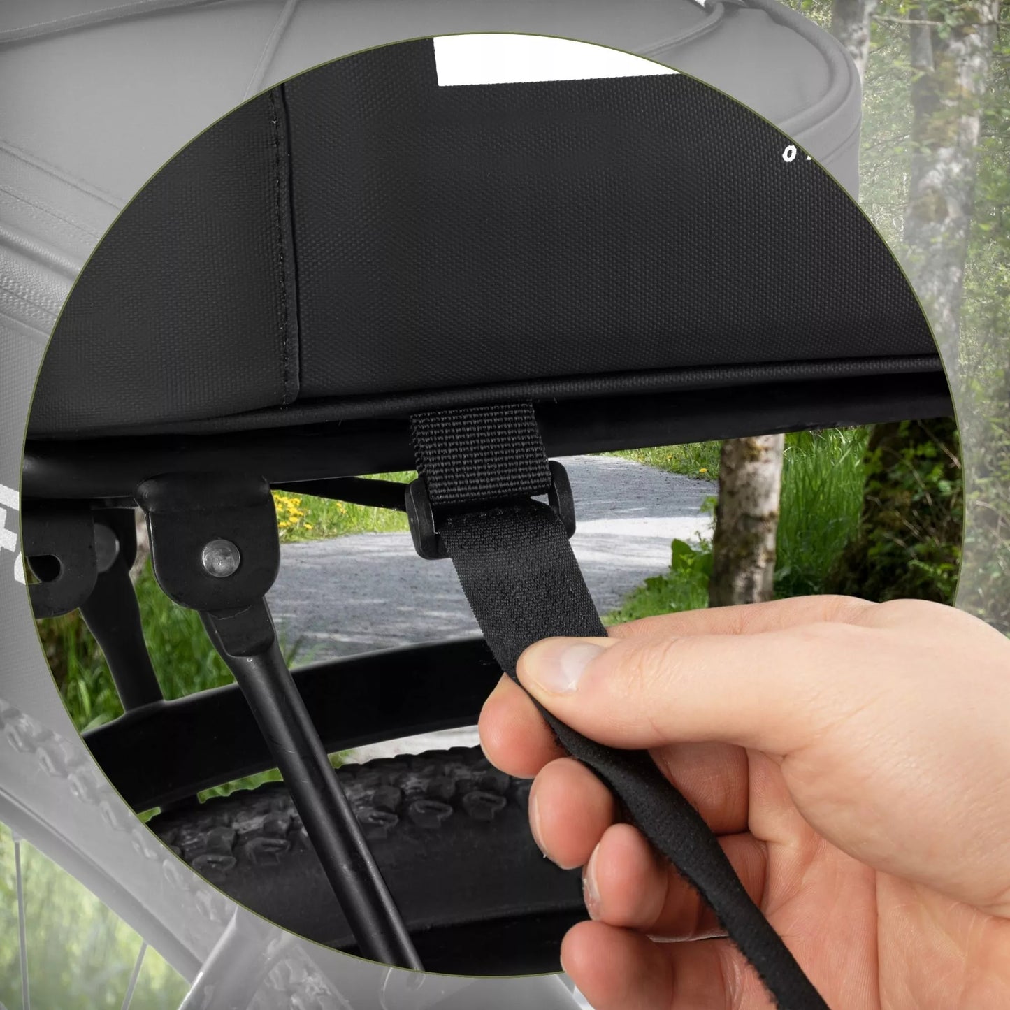 Dviračio krepšys ant bagažinės termoizoliacinis vandeniui atsparus ZAGATTO