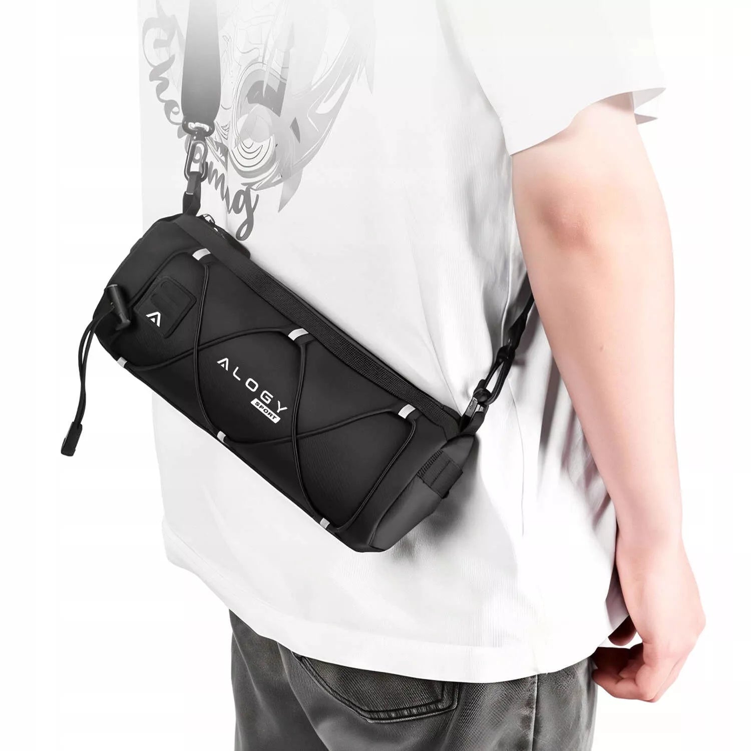 Dviračio krepšys ant vairo ar rėmo, krepšelis telefonui