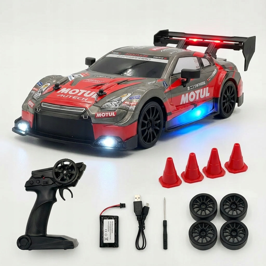 RC Drift automobilis Sraigtasparnis su vairalazdžiu Driftui skirtas