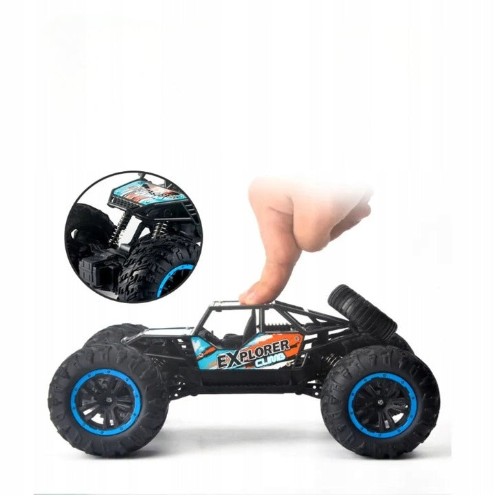 Didelis nuotoliniu būdu valdomas visureigis automobilis su pulteliu, Buggy Džipas 1:18