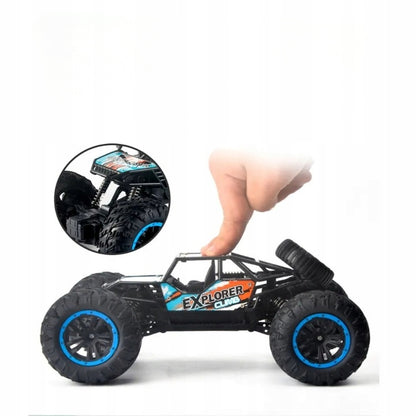 Didelis nuotoliniu būdu valdomas visureigis automobilis su pulteliu, Buggy Džipas 1:18