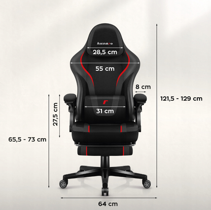 Žaidimų kėdė "Huzaro Force 4.6 Carbon"