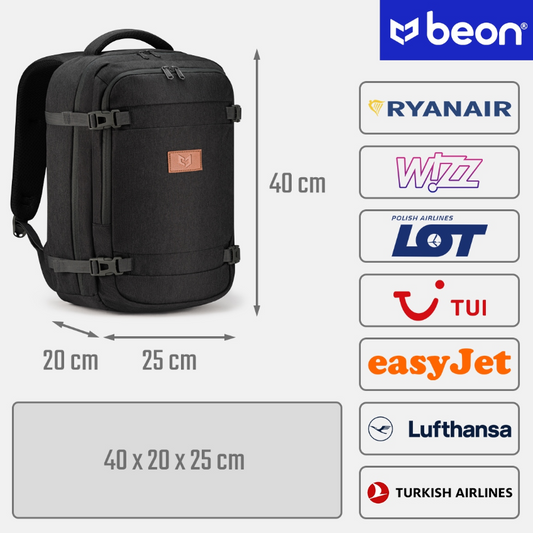Rankinio bagažo kuprinė, kabinos krepšys "Beon"