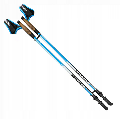 Captain Mike – lengvos Nordic Walking lazdos (100–130 cm)