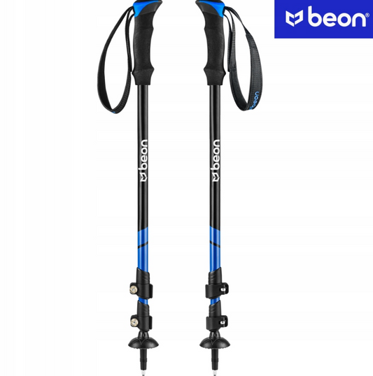 Nordic Walking lazdos 61–135 cm – kompaktinės ir tvirtos