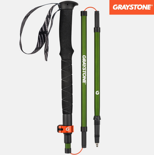 Sulankstomos reguliuojamos trekingo lazdos "Graystone"