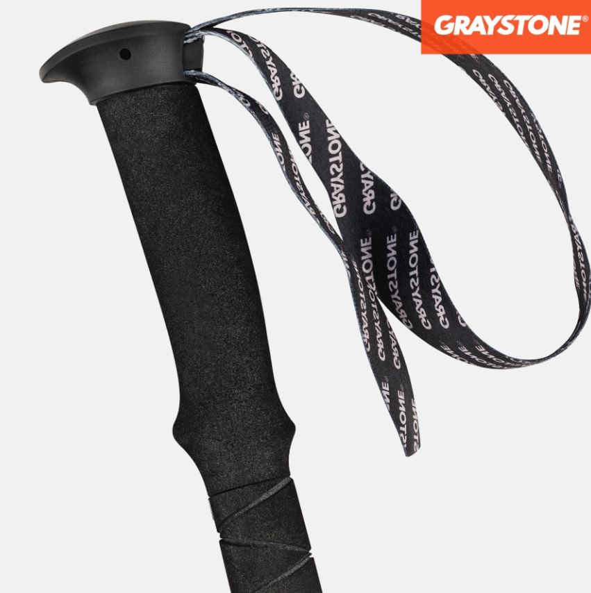 Sulankstomos reguliuojamos trekingo lazdos "Graystone"