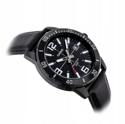 Juodas vyriškas laikrodis "Casio" MTP-VD01BL