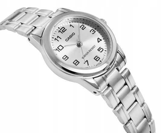 "Casio" moteriškas laikrodis su plienine apyranke