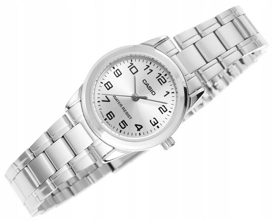 "Casio" moteriškas laikrodis su plienine apyranke