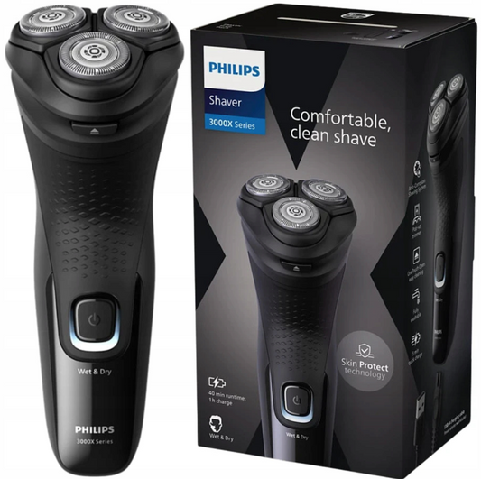 Philips X3021 – laisvai nešiojamas elektrinis skustuvas