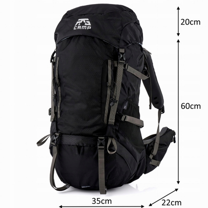Turistinė kuprinė RG Camp 60L juoda