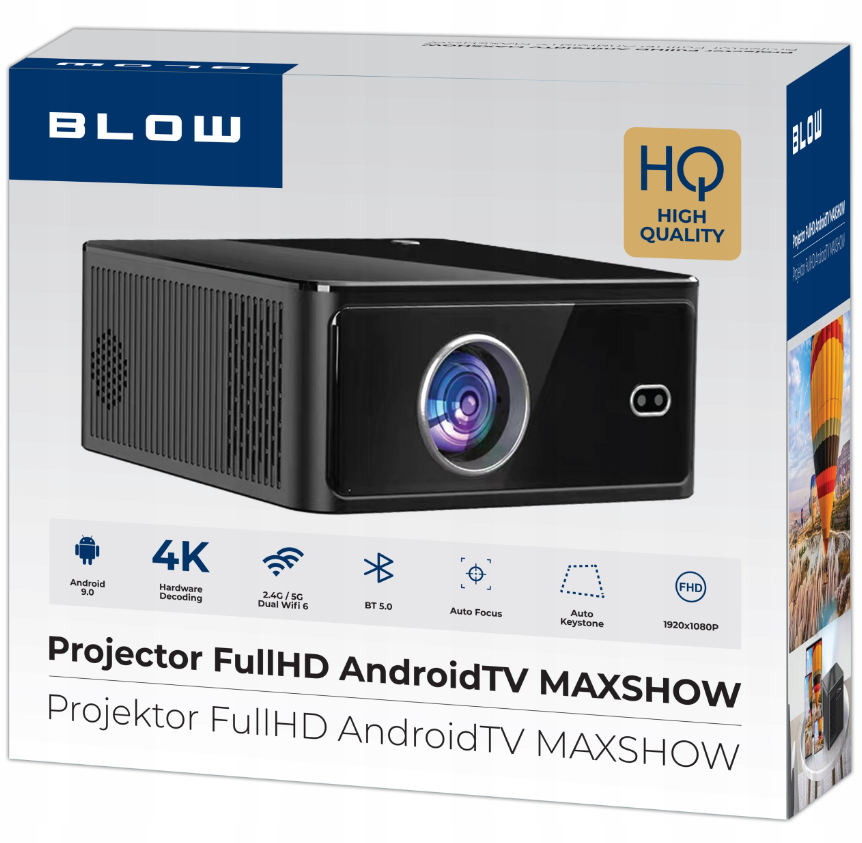 Nešiojamas projektorius "Blow Maxshow"