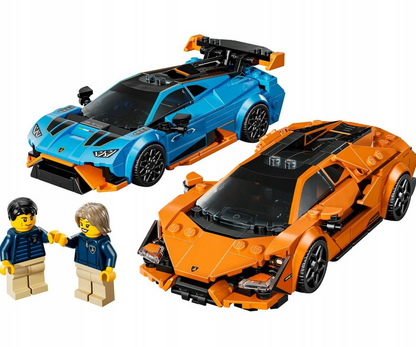 Konstruktorius LEGO „Lamborghini Revuelto ir Huracan STO“