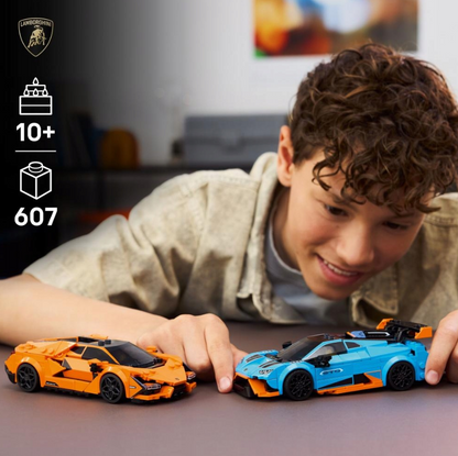 Konstruktorius LEGO „Lamborghini Revuelto ir Huracan STO“