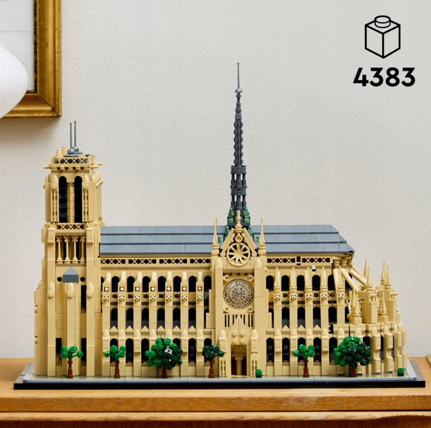Konstruktorius suagusiems ir vyresniems vaikams „Notre-Dame de Paris“