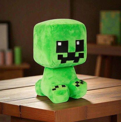 Pliušinis žaislas Minecraft – žalias personažas (Creeper)