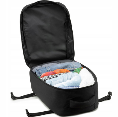 Kuprinė rankiniam bagažui "Zagatto" juoda 40×20×25cm