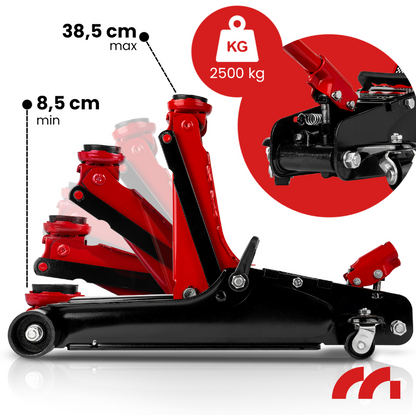 Hidraulinis žemaprofilinis automobilio keltuvas "Maltec"
