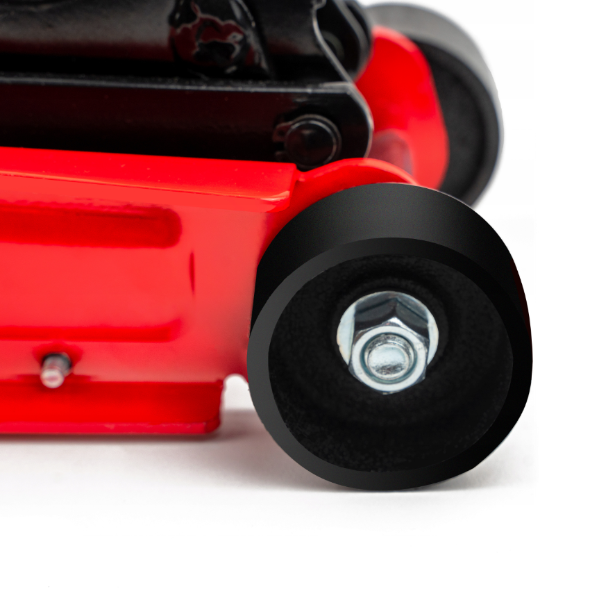 Automobilinis žemo profilio hidraulinis keltuvas su gumine atrama "Delphi"