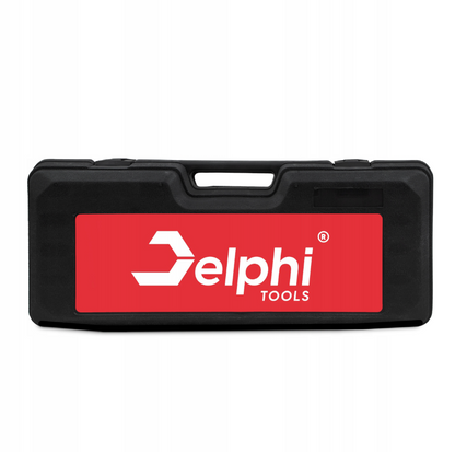 Automobilinis žemo profilio hidraulinis keltuvas su gumine atrama "Delphi"