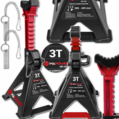 Stovai - atramos automobiliui "Mapower" 2vnt