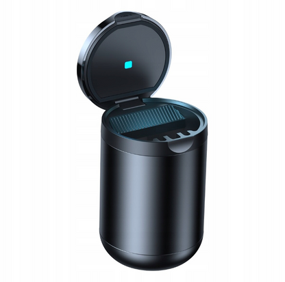 Automobilinė peleninė - šiukšlių dėžė su apšvietimu