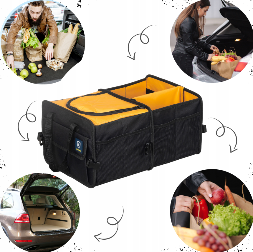 Automobilio daiktadėžė su šaldymo skyriumi