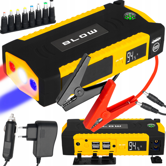 Automobilio akumuliatoriaus pakrovėjas/užvedėjas
