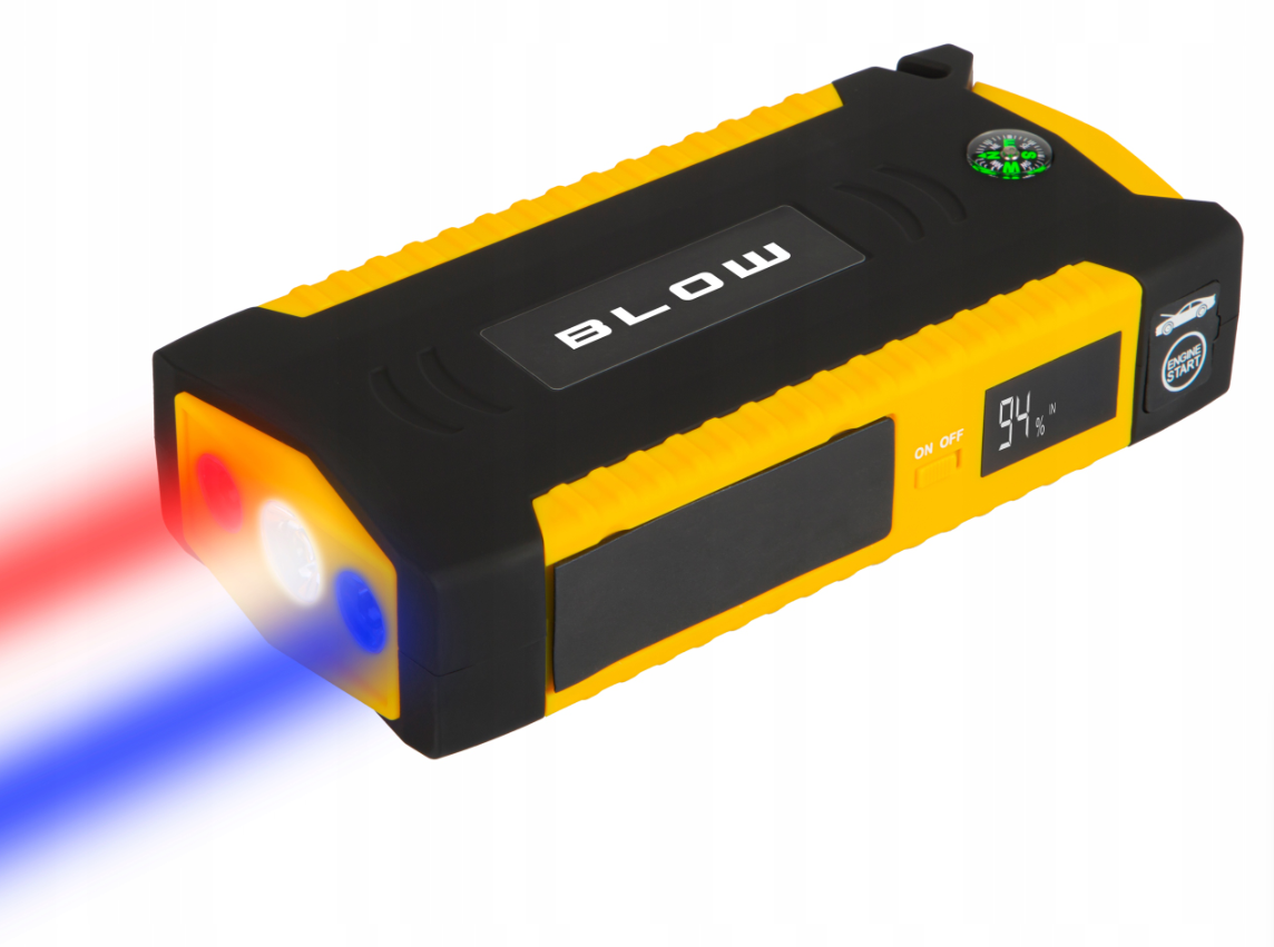 Automobilio akumuliatoriaus pakrovėjas/užvedėjas