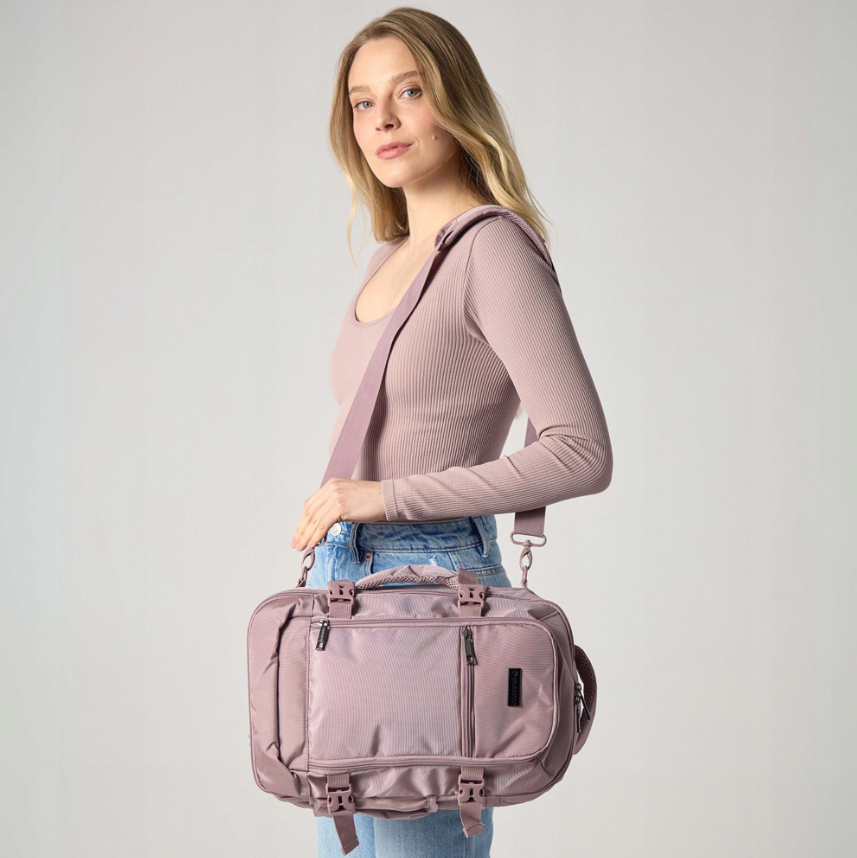 Kelioninė kuprinė / rankinis bagažas 20L Rožinė